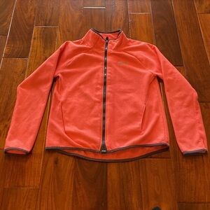 Girls Under Armour Orange/Peach Jacket w/ Gray Accents in Size XL [EXCELLENT]